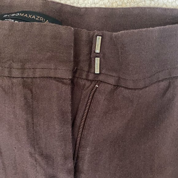 BCBG Linen Capri Pants/Shorts - Picture 5 of 7